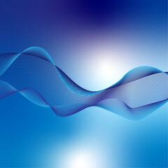 Harmonic Azure Waves: A Gradient Flow of Abstract Serenity
