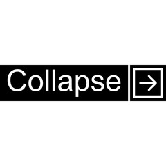 Collapse Vector Icon