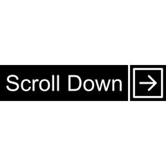 Scroll Down Vector Icon