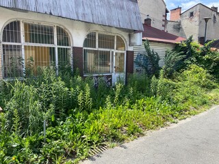 Opuszczone budynki, Nowy Sącz.