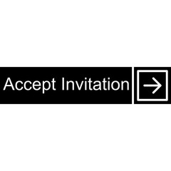 Accept Invitation Vector Icon