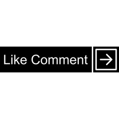 Like Comment Vector Icon