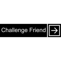 Obraz premium Challenge Friend Vector Icon