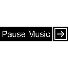 Pause Music Vector Icon