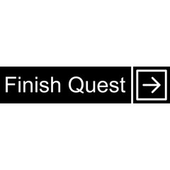 Finish Quest Vector Icon