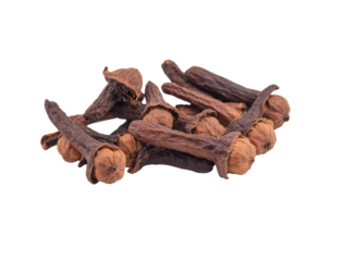 Spice cloves isolated on transparent png


