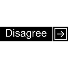 Disagree Vector Icon