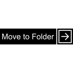 Move to Folder Vector Icon