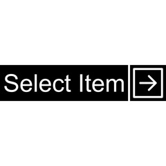 Select Item Vector Icon