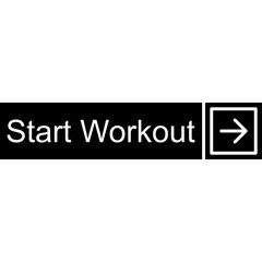 Start Workout Vector Icon