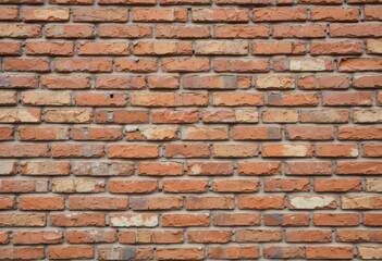 Obraz premium Red Brick Wall Seamless Texture Background for Design and Architecture