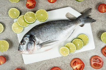 Uncooked Dorado Ready for Cooking