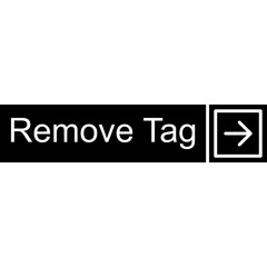 Fototapeta premium Remove Tag Vector Icon