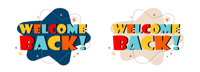 Welcome back