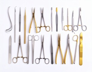 Set of surgical tools