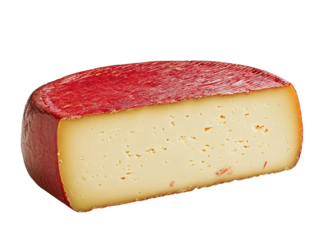 Delicious semi-soft cheese with a rich creamy texture and a vibrant red rind, perfect for culinary creations and cheese platters for gourmet lovers