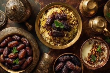 Traditional Indian Sweets, Desserts and Drinks