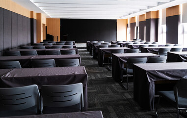 Empty conference room in the hotel