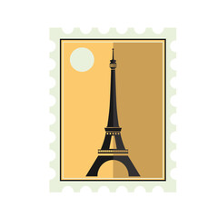 Travel Stamp Illustration