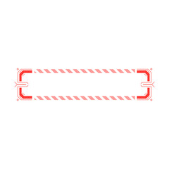 Red futuristic element