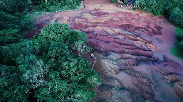 Chamarel 7 Coloured Earth in Mauritius