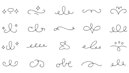 Minimalist Decorative Elements and Shapes