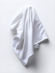 Ultra-Soft Microfiber Screen Cleaner Cloth Ensuring Streak-Free Display Care On White Surface For Pristine Electronics