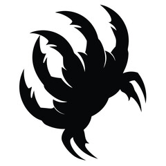 vector illustration of an eagle tattoo