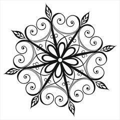  Vector doodle mandala . Ornamental luxury mandala Mandala Line Illustration . various mandala . Mandala Pattern Designs . Henna mandala. Mehndi style. Decorative pattern in oriental style.