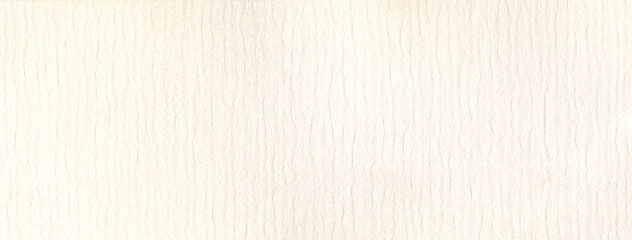 Creamy, ivory, pale, ecru, beige stripe wave texture background. Real striped paper canvas collage,...