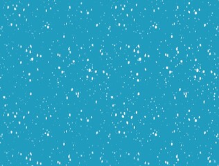 Snowy sky blue background