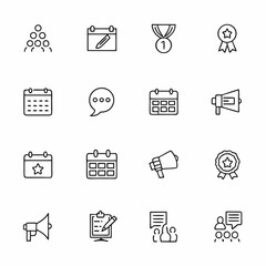 event and campaign planner icons              (1)