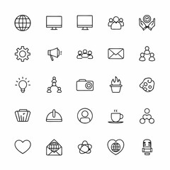 internet globe and connectivity icons              (1)