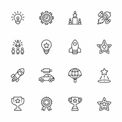 motivation and drive icons                