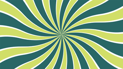 festive green sunburst background