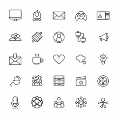 network cable and connection port icons            (1)