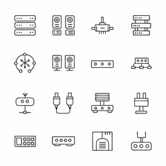 network cable management icons                  (1)