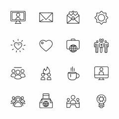subscription based business model icons        (1)