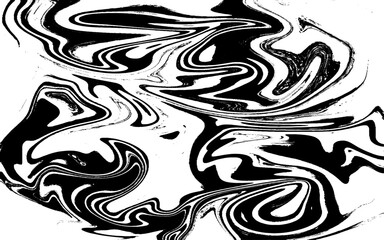 Hand drawn marbling illustration technique. Called ebru in Turkish, ethnic ink texture watercolor stains, abstract background