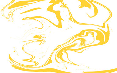 Yellow marble acrylic seamless pattern. Yellow fluid wavy abstract lines background. Design illustration for decoration, wall decor, wallpaper, cover, banner