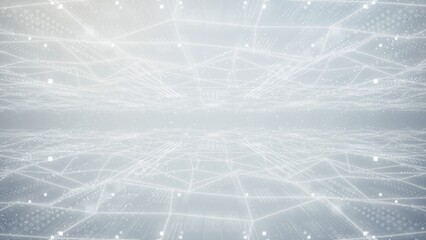 Futuristic Digital Abstract technology Background with Light Patterns and Grids