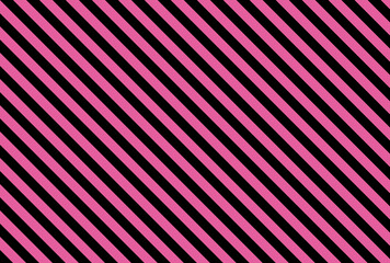 Shocking Pink Cupcake color and black color background with lines. traditional vertical striped...