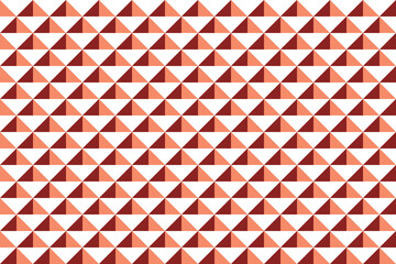 Brown and Salmon color triangle geometric pattern for background