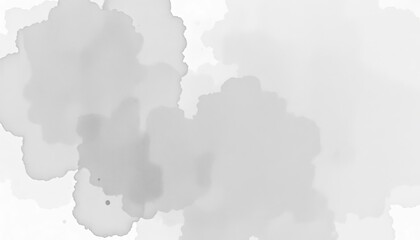 Fototapeta premium Abstract monochrome watercolor background with gray ink texture, smeared and grunge effect, texture, monochrome