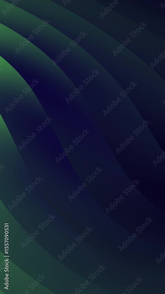 Poster dynamic abstract wave pattern with gradient colors for digital art