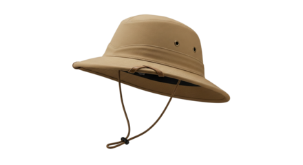 
Khaki Safari or Boonie Hat with Chin Strap

