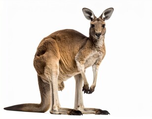 Fototapeta premium kangaroo and baby