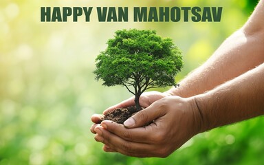 Van Mahotsav promotes tree planting and environmental sustainability awareness.