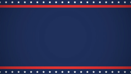 Obraz premium Happy 4th of July, independence day of USA background, banner. Vector