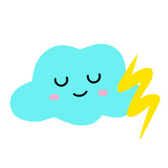 celestial bodies cartoon illustration